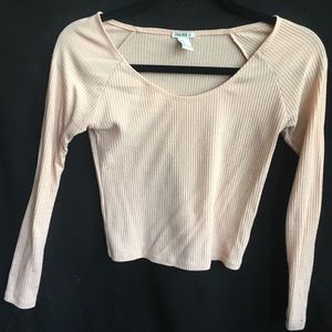 Forever 21 Cropped Long Sleeve